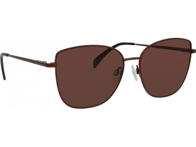 meineBrille Sonnenbrille Damen meineBrille 14-36020-01 Nougatbraun matt Ansicht 4