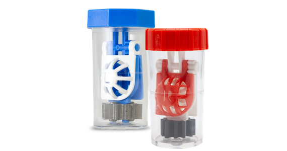  Linsenbehälter für Katalysatoren-System Ansicht 1