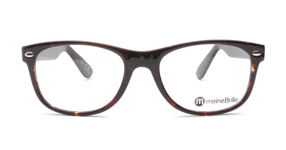 meineBrille 04-69150-01, Dunkel Havanna front - Ansicht 2