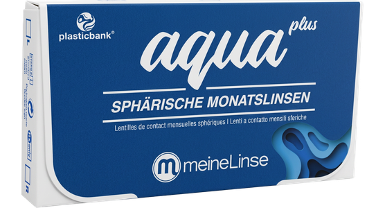 meineLinse aqua plus sphärische Monatslinsen 3er - Ansicht 3