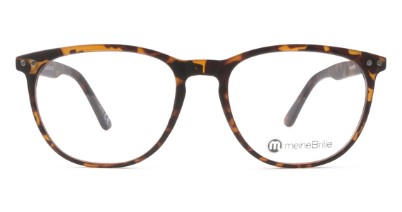 meineBrille 04-96040-02, Dunkel Havanna Matt front - Ansicht 2