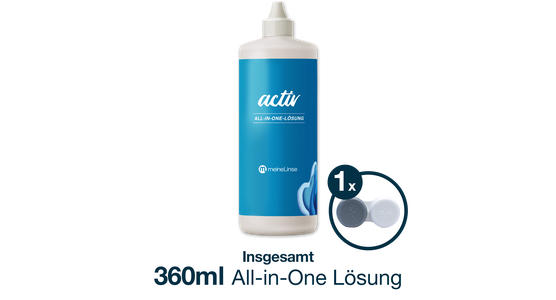 meineLinse activ All-in-One-Lösung Einzelflasche - Ansicht 4