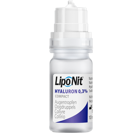 Augentropfen Lipo Nit Compact Augentropfen 0,3% Hyaluron Einzelflasche