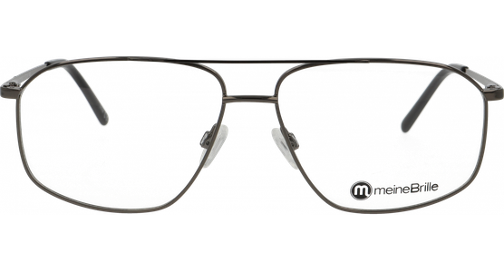 meineBrille 04-20190-01 dunkelgun glänzend Frontansicht - Ansicht 3