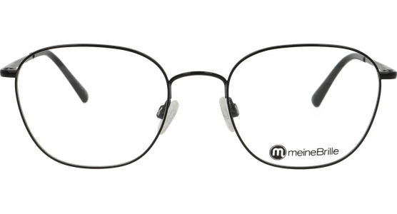 meineBrille 04-20180-01 Schwarz glänzend Front - Ansicht 3