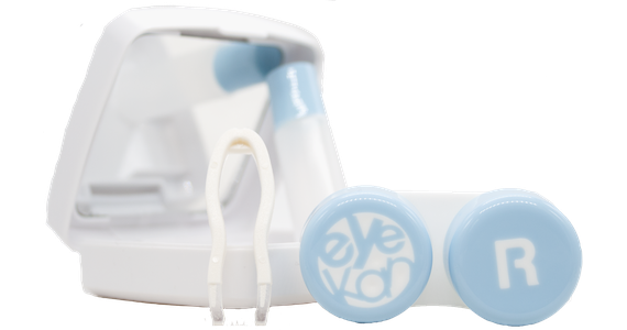  Star Reiseetui weiß/blau Ansicht 1