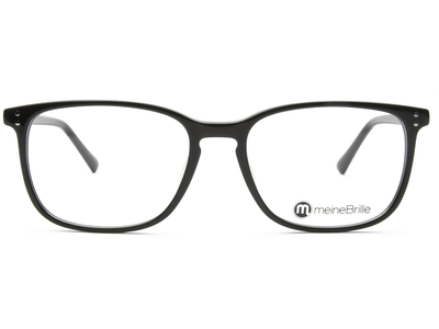 meineBrille 04-12000-02, Schwarz Front - Ansicht 2