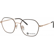 meineBrille Brille Unisex meineBrille 04-30000-01 Schwarz/ Kupfergold