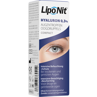  Lipo Nit Compact Augentropfen 0,3% Hyaluron Einzelflasche Ansicht 4