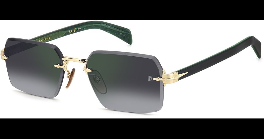  David Beckham DB 7109/S 56 GOLD GREEN Ansicht 1