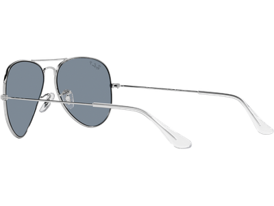 Ray-Ban Aviator Classic RB3025 003/02 Silber/Blau 58 - MEDIUM - Ansicht 4