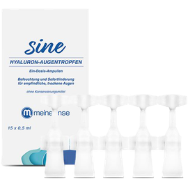  meineLinse sine Hyaluron-Augentropfen 15 x 0,5ml