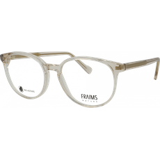FRAIMS Brille Unisex FRAIMS NATURE 03-31120-04 Erika, transparent beige glänzend
