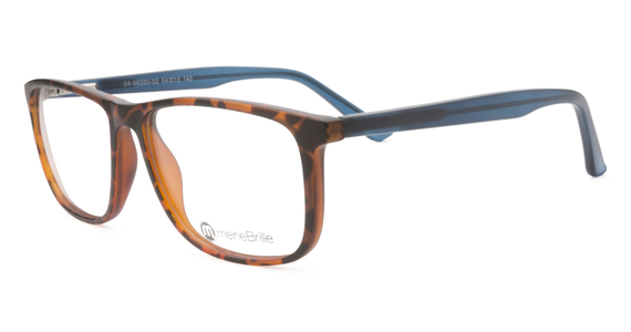 meineBrille 04-96060-02, Havanna/Petrolblau Matt links - Ansicht 3