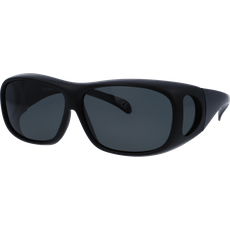 SunRay Sonnenbrille Unisex SunRay 06-71390-02 Überbrille, Schwarz matt