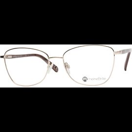 meineBrille 04-06030-02, Gold/Nougat Front