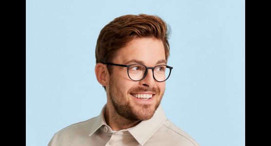 meineBrille 04-79010-01, Schwarz Matt - Ansicht 8