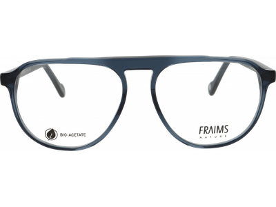 FRAIMS Brille Unisex FRAIMS NATURE 03-41200-02 River, blaugrau transparent glänzend Ansicht 4