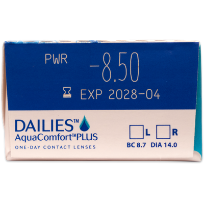 Tageslinsen Sphärisch Dailies AquaComfort Plus 30er Ansicht 3