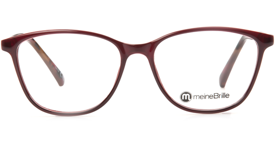 meineBrille 04-96050-01, Weinrot/Rot Havanna - Ansicht 3
