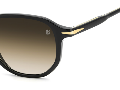  David Beckham DB 1140/S 50 Schwarz Ansicht 3