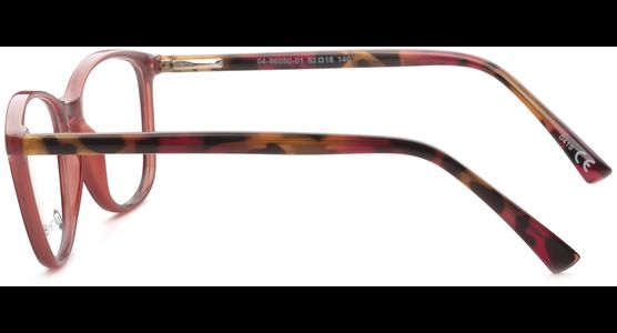 meineBrille 04-96050-01, Weinrot/Rot Havanna - Ansicht 5