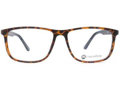 meineBrille 04-96060-02, Havanna/Petrolblau Matt front - Ansicht 2