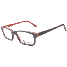 meineBrille 04-69240-01, Dunkel Blau/Orange/Rot links
