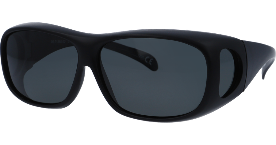 SunRay Sonnenbrille Unisex SunRay 06-71390-02 Überbrille, Schwarz matt Ansicht 1