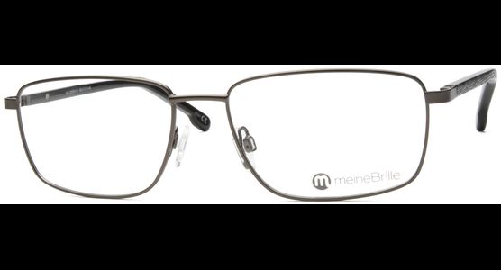 meineBrille 04-12050-01, Gun/Schwarz Schräg links - Ansicht 2