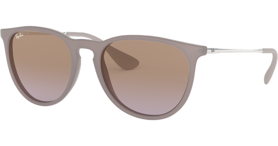 Ray-Ban RB4171 Erika Classic Matt Dark Sand / Verlauf Braun-Violett 600068 54 - Ansicht 2